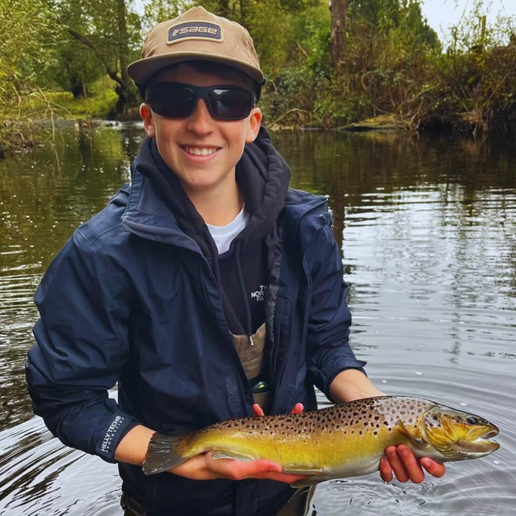 Young Angler from England Under 18 River and Bank Fly Fishing Team (1)