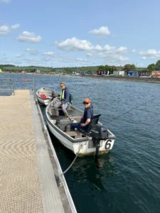 England Under 18 River Bank Fly Fishing Team - weekend at Farmoor Reservoir