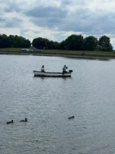 England Under 18 River Bank Fly Fishing Team - weekend at Farmoor Reservoir