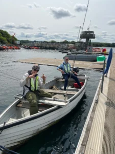 England Under 18 River Bank Fly Fishing Team - weekend at Farmoor Reservoir