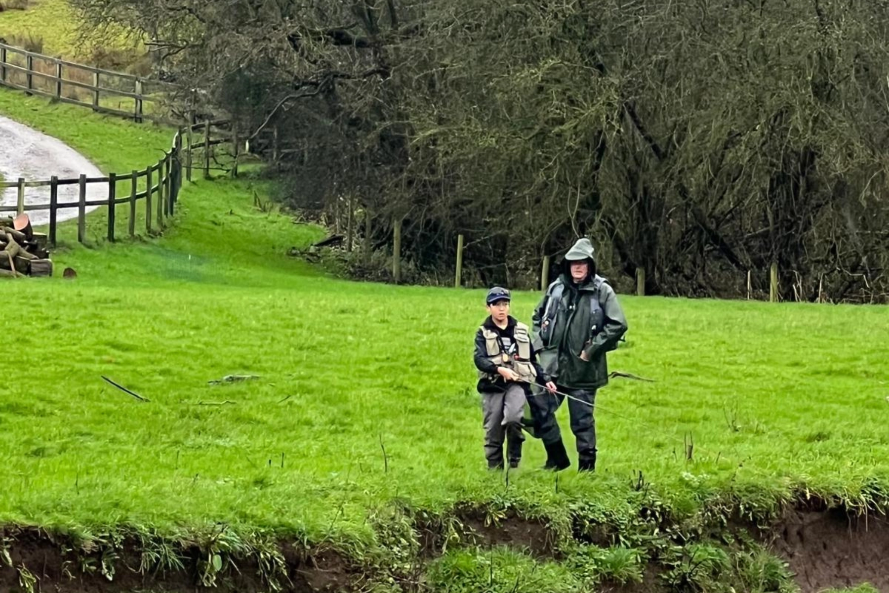 Learning watercraft and presentation on the River Prover under difficult, high-water conditions.
