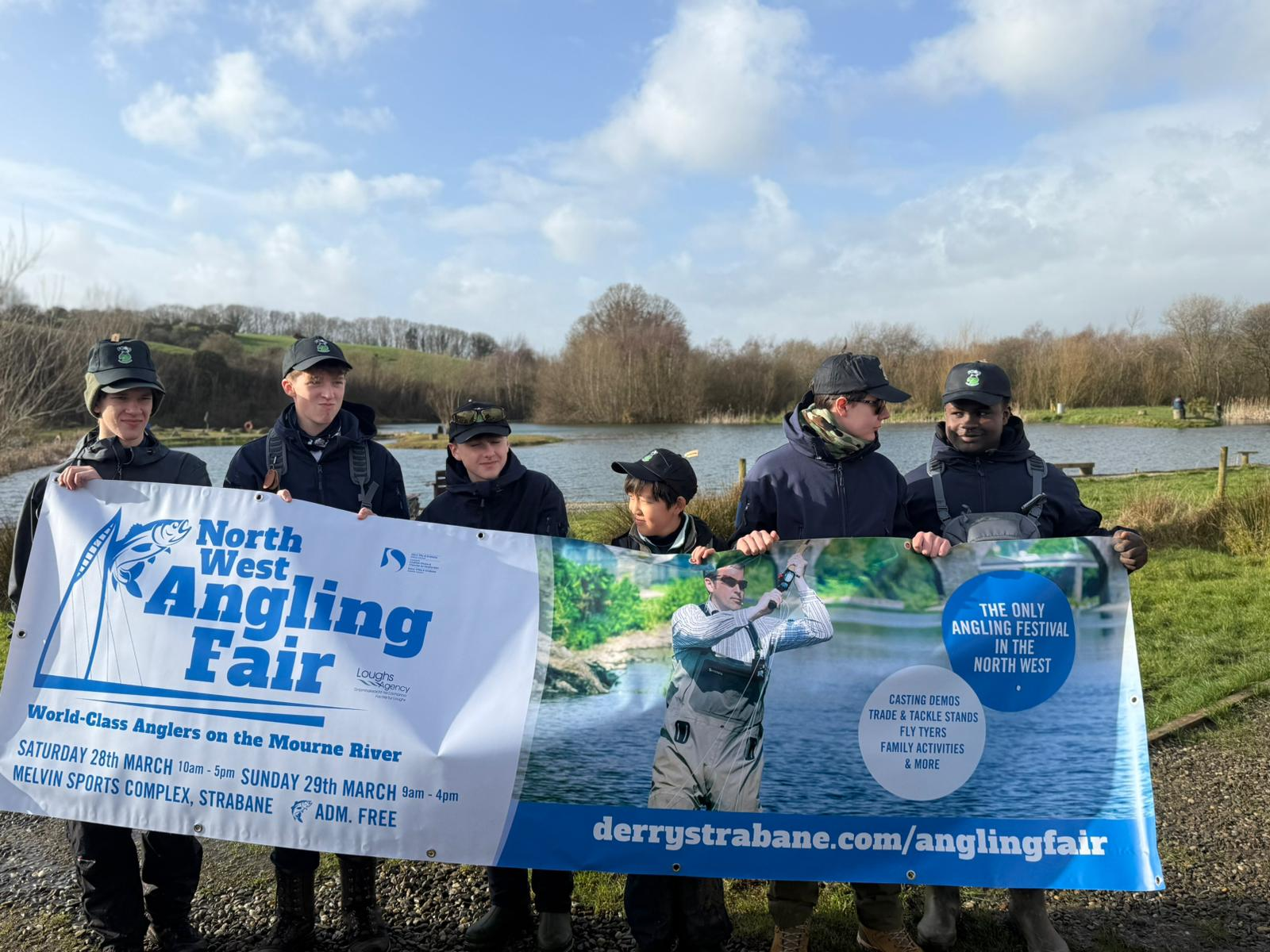 England U18 Riverbank Fly Fishing team Team